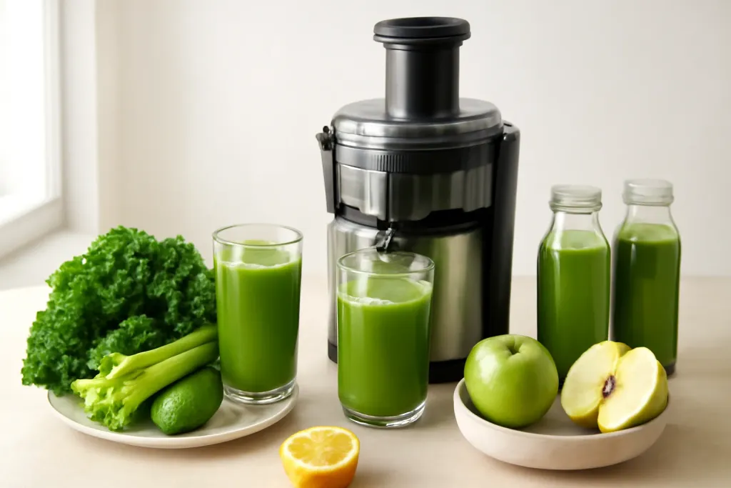 A second photo showing a related step or detail for centrifugal juicer oxidation