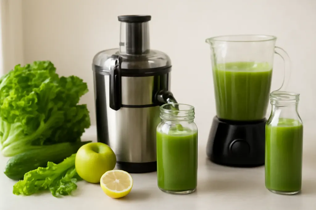 Photo illustrating how often to clean a juicer