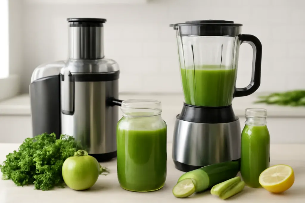 Photo illustrating juicer feed chute size