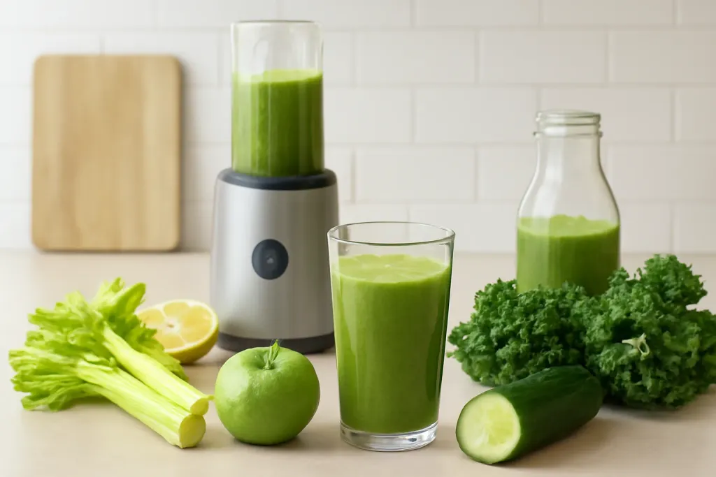 A second photo showing a related step or detail for personal blender for one person