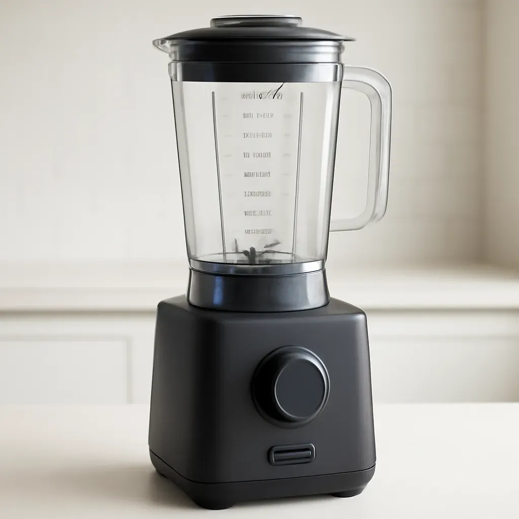 Editorial illustration (not the exact linked listing) of 64 oz countertop high-speed blender