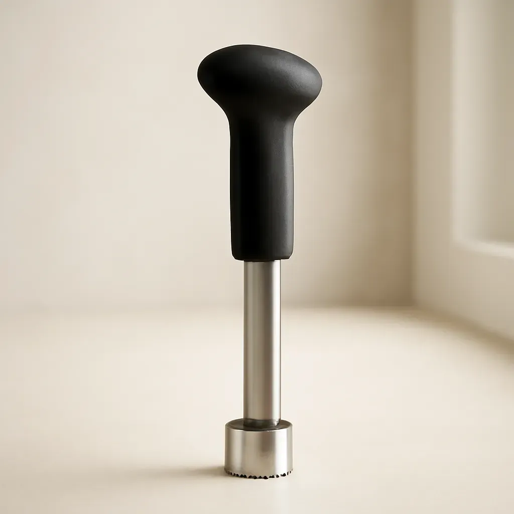 Editorial illustration (not the exact linked listing) of citrus and apple corer