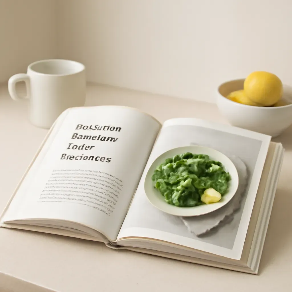 Editorial illustration (not the exact linked listing) of flavor-balancing recipe book