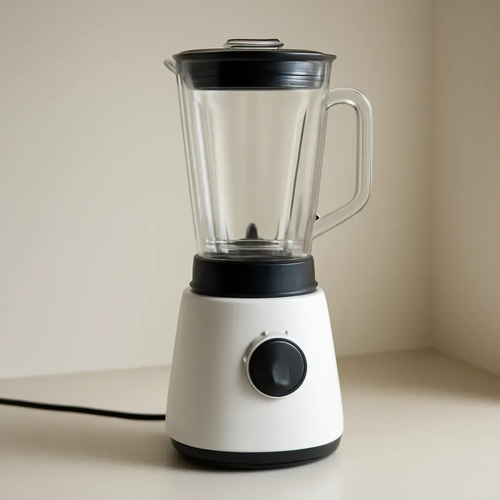 Editorial illustration (not the exact linked listing) of variable-speed high-speed blender